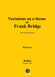 Britten-Variations on a Theme of Frank Bridge,Op.10