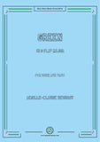 Debussy-Green,for Voice and Piano