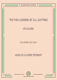 Debussy-'Tis the Languor of all Rapture,for Voice and Piano