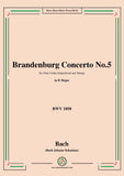 Bach,J.S.-Brandenburg Concerto No.5 in D Major,BWV 1050