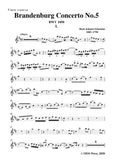 Bach,J.S.-Brandenburg Concerto No.5 in D Major,BWV 1050