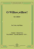 Bantock-Folksong,O Willow,willow