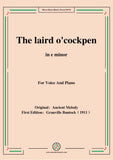 Bantock-Folksong,The laird o'cockpen