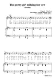 Bantock-Folksong,The pretty girl milking her cow
