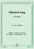 Bantock-Folksong,Minstrel song(Minnelied)