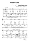 Bantock-Folksong,Minstrel song(Minnelied)