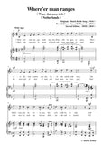 Bantock-Folksong,Where'er man ranges(Waer dat men sich)