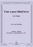Bantock-Folksong,Unto a poor blind lover(A un niño ciegocito)