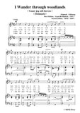 Bantock-Folksong,I Wander through woodlands(Gaaer jeg udi skoven)