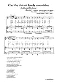 Bantock-Folksong,O'er the distant lonely mountains(Dalekaya i blezkaya)