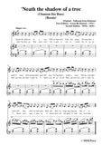 Bantock-Folksong,'Neath the shadow of a tree(Chanson des Rues)