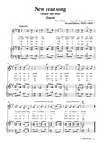 Bantock-Folksong,New year song(Haru-no-uta)