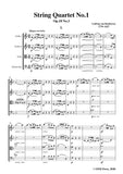 Beethoven-String Quartet No.1 in F Major,Op.18 No.1