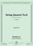 Beethoven-String Quartet No.8 in e minor,Op.59 No.2