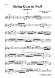 Beethoven-String Quartet No.8 in e minor,Op.59 No.2