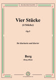 Berg-Vier stücke Op.5