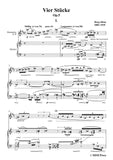 Berg-Vier stücke Op.5