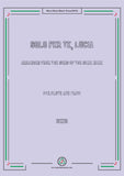 Bixio-Solo per te,Lucia,for Flute and Piano