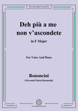 Bononcini,G.M.-Deh più a me non v'ascondete