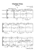 Bouffil-Clarinet Trios,Op.7 No.1