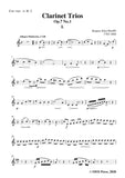 Bouffil-Clarinet Trios,Op.7 No.1