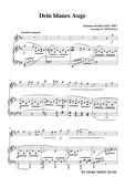 Brahms-Dein blaues Auge