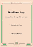 Brahms-Dein blaues Auge