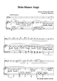 Brahms-Dein blaues Auge