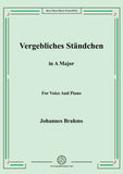 Brahms-Vergebliches Ständchen
