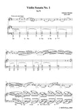 Brahms-Violin Sonata No.1 in G Major,Op.78