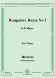 Brahms-Hungarian Dance No.7