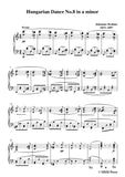 Brahms-Hungarian Dance No.8