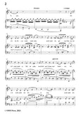 Brahms-Liebe und Fruhling II-Love and Spring II,in G Major,for Tenor or Soprano and Piano
