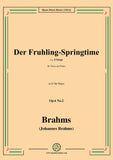 Brahms-Der Fruhling-Springtime