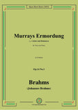 Brahms-Murrays Ermordung,Op.14 No.3