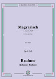 Brahms-Magyarisch,Op.46 No.2
