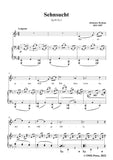 Brahms-Sehnsucht,Op.49 No.3