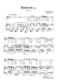 Brahms-Heimweh III,Op.63 No.9