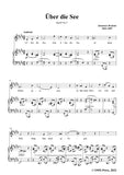Brahms-uber die See,Op.69 No.7