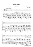 Brahms-Meerfahrt,Op.96 No.4