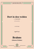 Brahms-Dort in den weiden,Op.97 No.4
