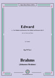 Brahms-Edward-Edward,Op.75 No.1,in f minor