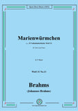 Brahms-Marienwurmchen,WoO 31 No.13