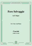 Caccini-Fere Selvaggie