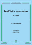Caccini-Tu,ch'hai le penne,amore