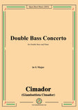 Cimador-Double Bass Concerto,in G Major