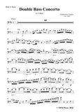 Cimador-Double Bass Concerto,in G Major