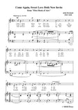 Dowland-Come Again,Sweet Love Doth Now Invite