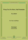 Dowland-Weep You No More,Sad Fountains
