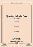 A. Dvořák-Ej,mám já koňa faku,Op.73 No.4